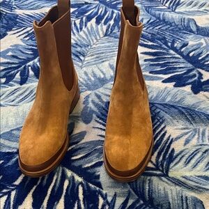 Vince Camel Suede Ankle Boots